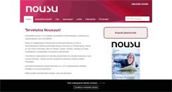 Desktop Screenshot of nousu.org
